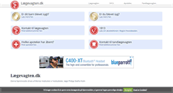 Desktop Screenshot of laegevagten.dk
